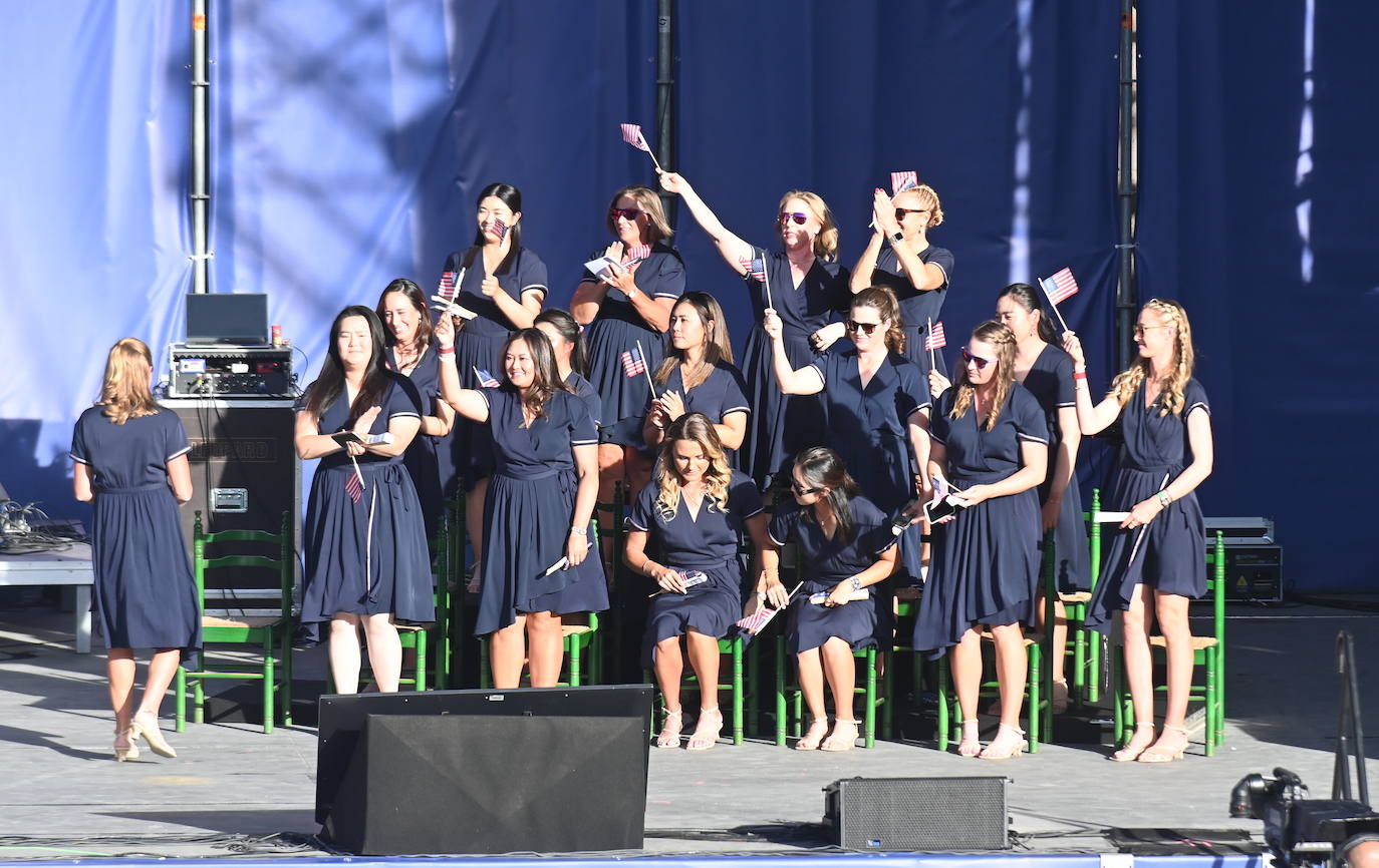 La inauguración de la Solheim Cup en Marbella, en imágenes