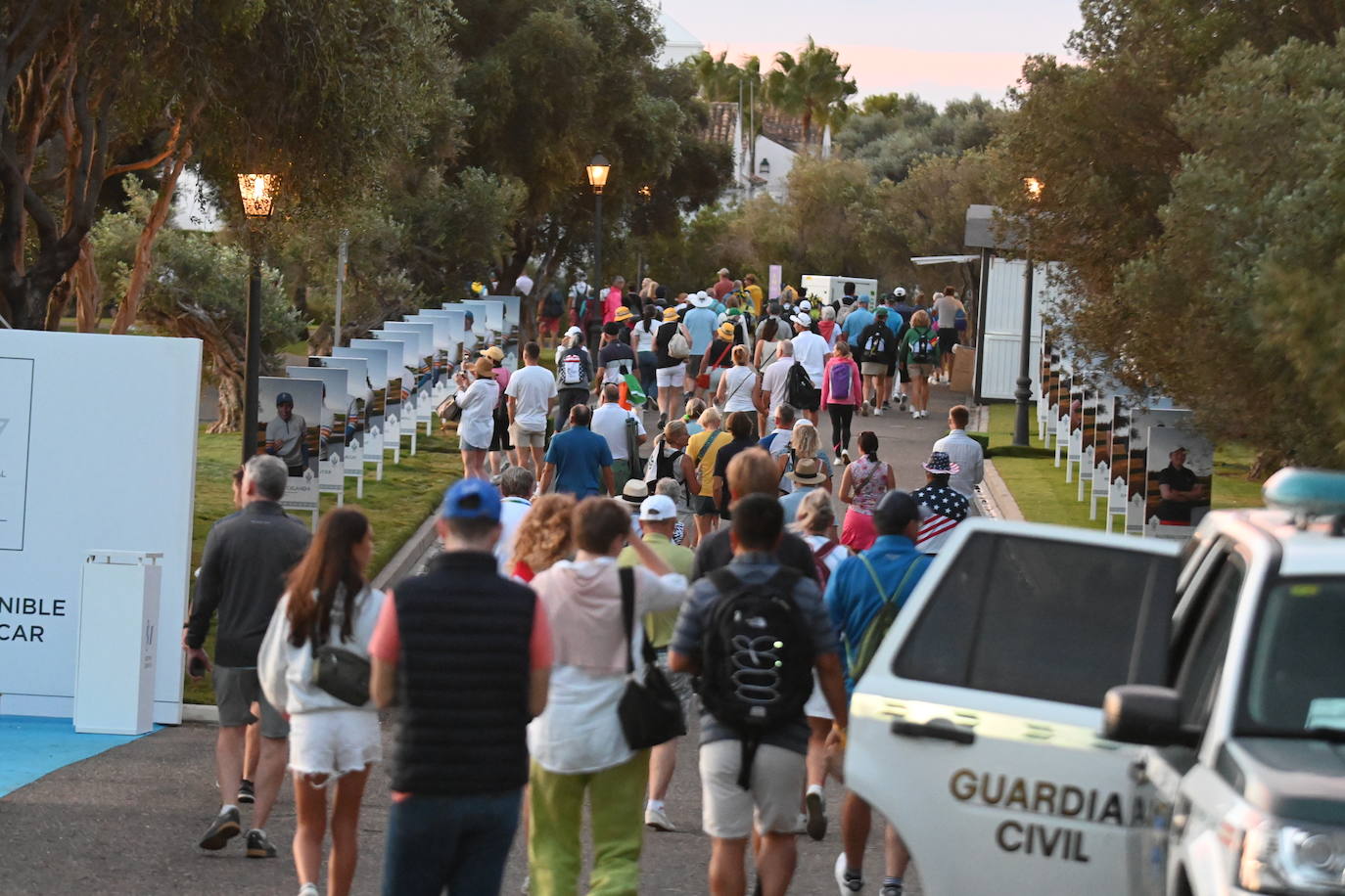 Primera jornada de la Solheim Cup de golf en Casares