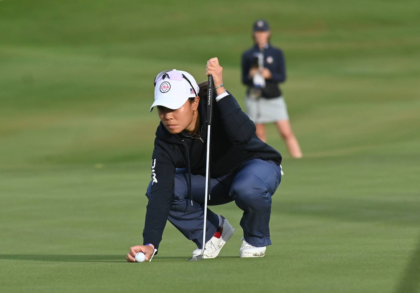 Primera jornada de la Solheim Cup de golf en Casares