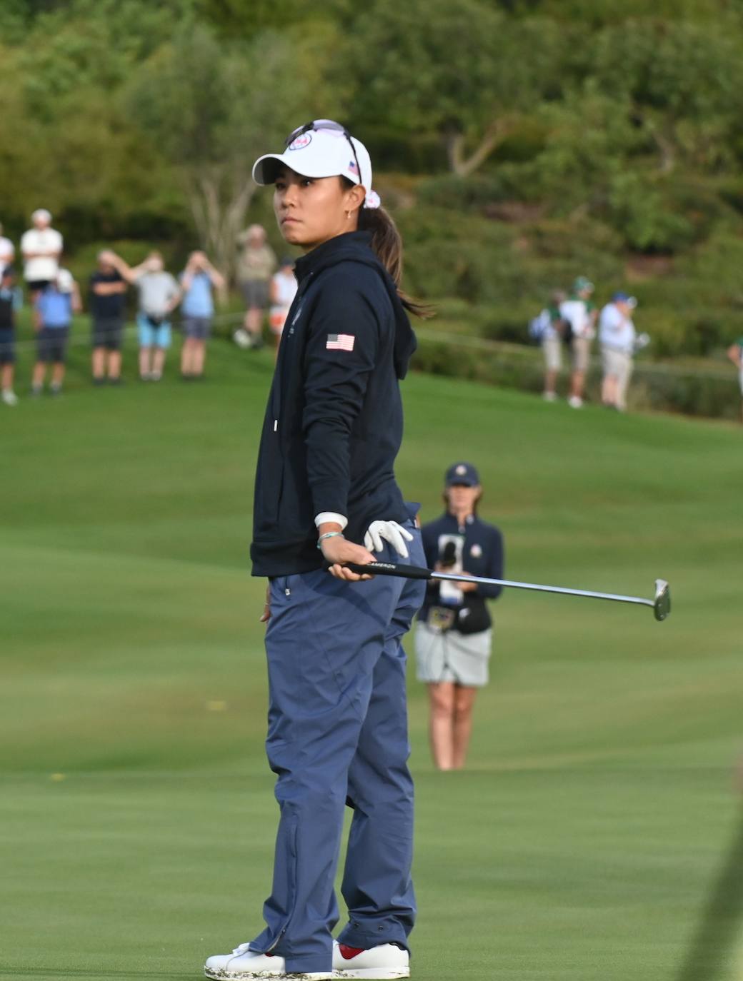 Primera jornada de la Solheim Cup de golf en Casares