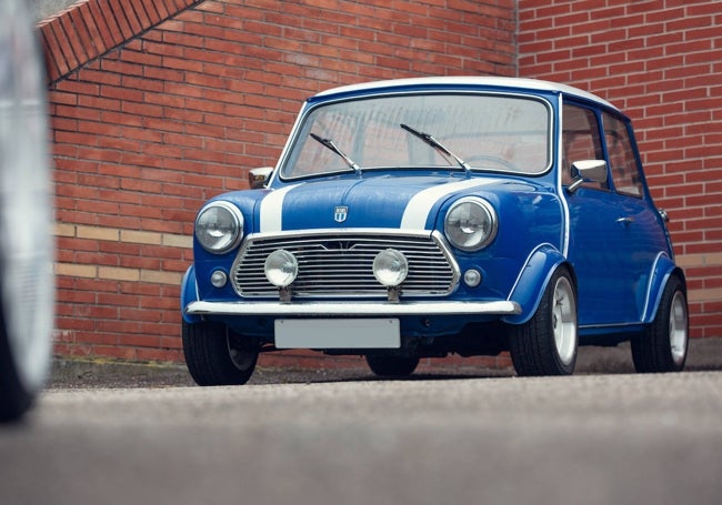 Austin Mini Cooper.