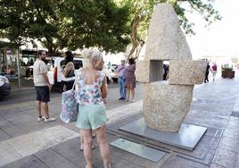 Las esculturas al aire libre de Manolo Paz recalan en Málaga