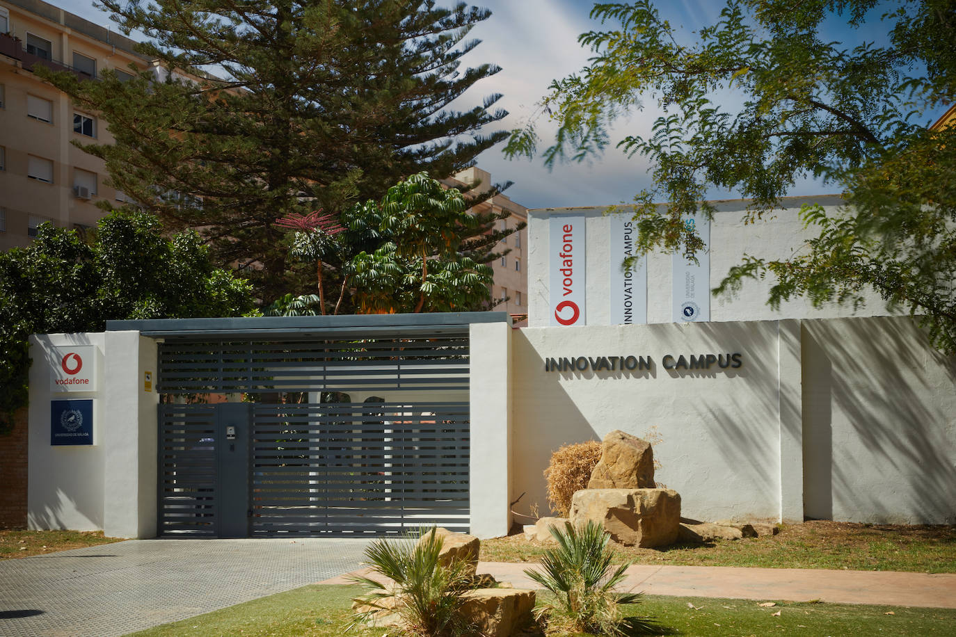 Inauguración del campus de innovación de Vodafone compartido con la UMA en Málaga