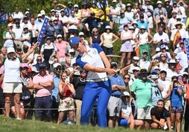 Todo por decidir en la última jornada de la Solheim Cup