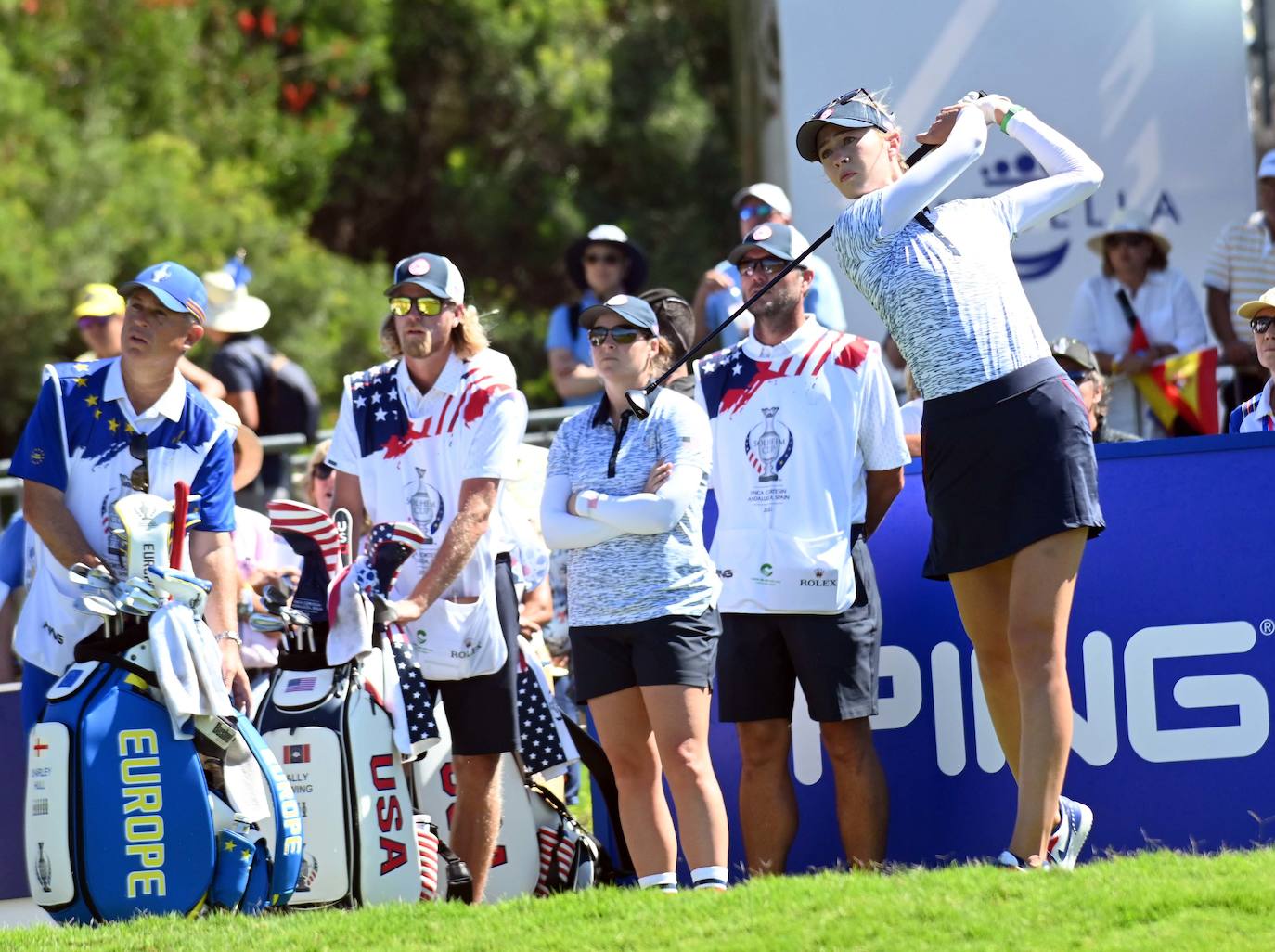 Solheim Cup en Málaga: las mejores imágenes de la segunda jornada