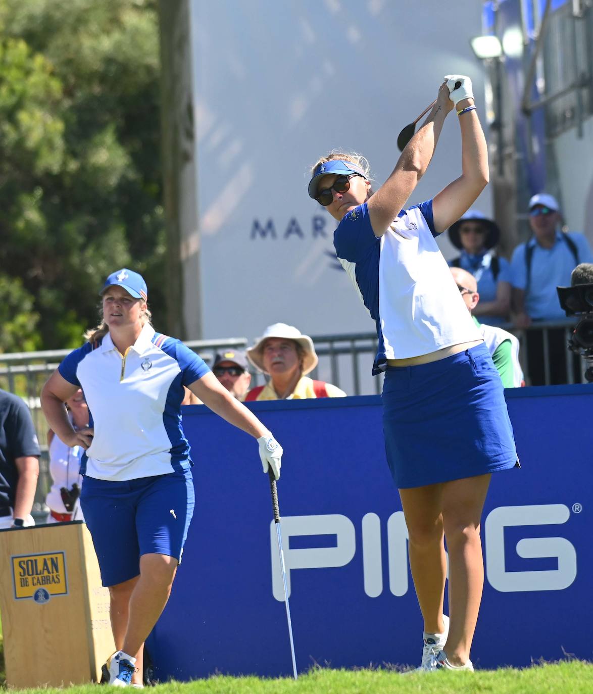 Solheim Cup en Málaga: las mejores imágenes de la segunda jornada