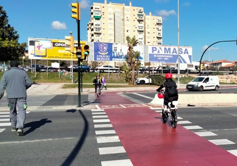El carril bici llegará hasta el Parque Tecnológico de Málaga