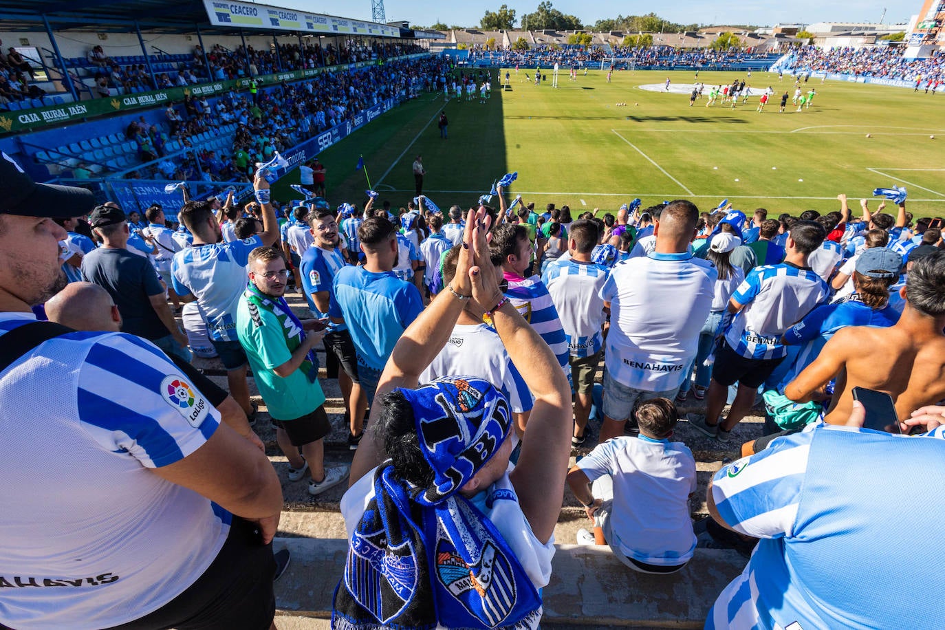 El Linares-Málaga, en imágenes