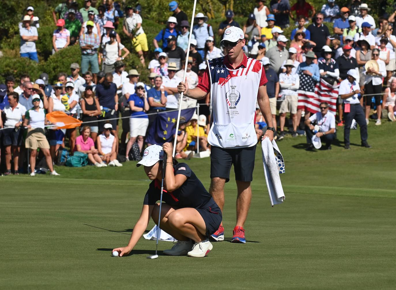 Las mejores imágenes del final de la Solheim Cup en Málaga