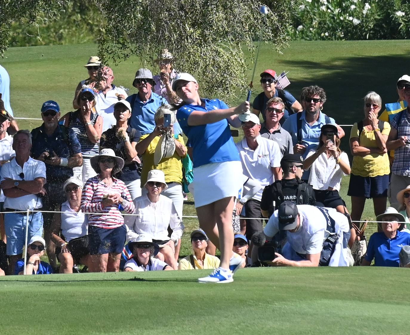 Las mejores imágenes del final de la Solheim Cup en Málaga