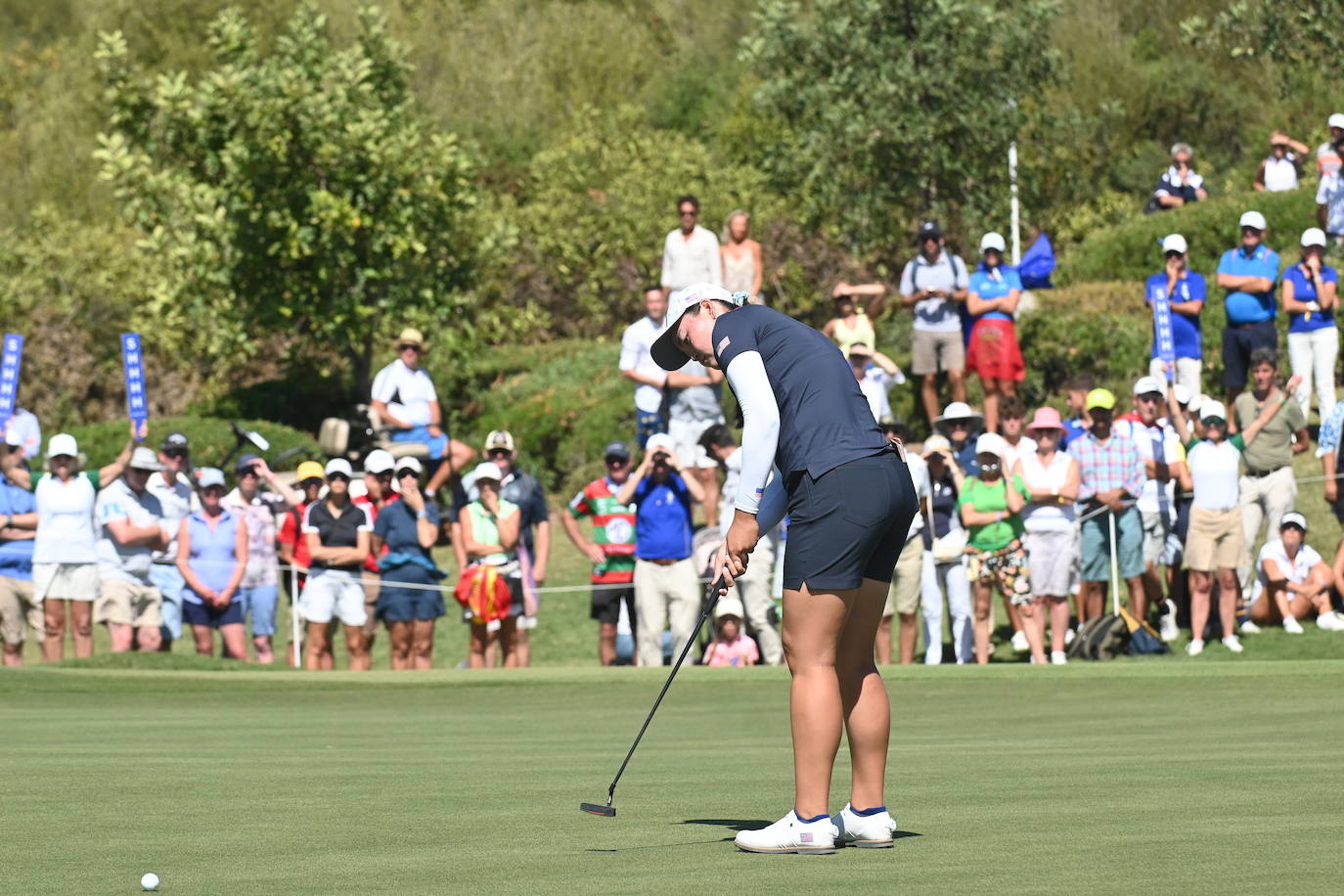 Las mejores imágenes del final de la Solheim Cup en Málaga