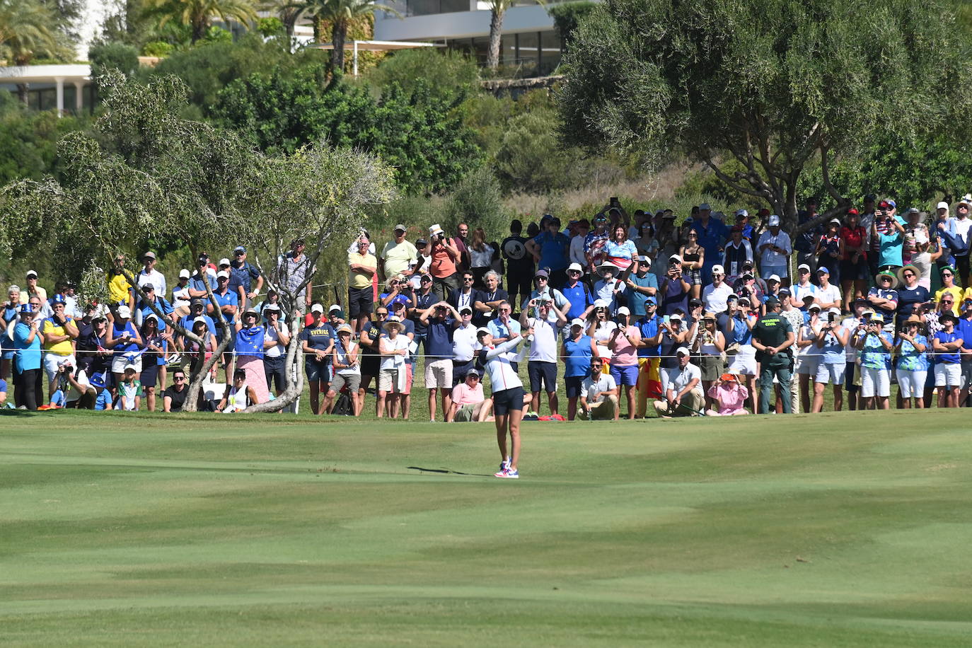 Las mejores imágenes del final de la Solheim Cup en Málaga