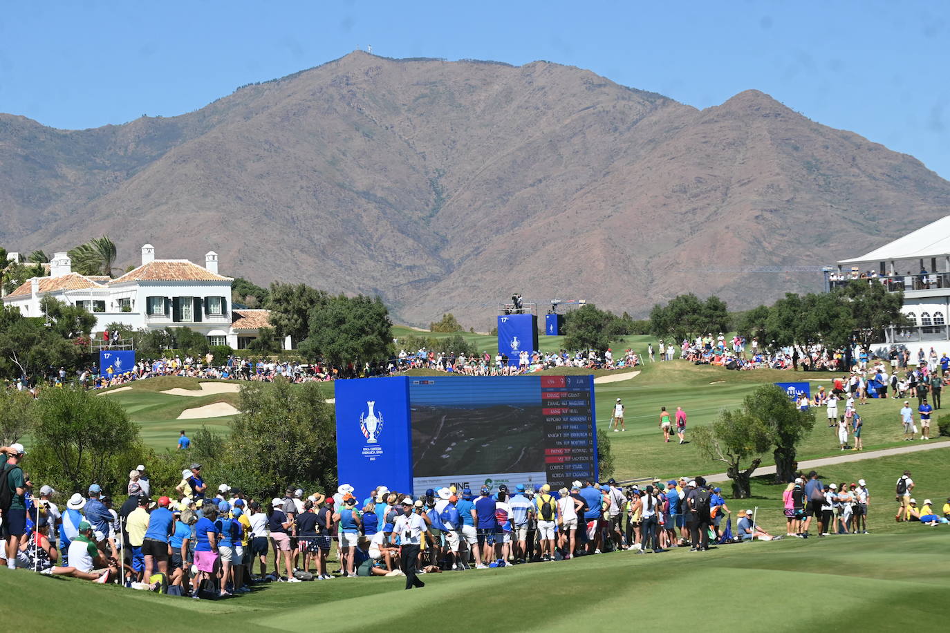 Las mejores imágenes del final de la Solheim Cup en Málaga