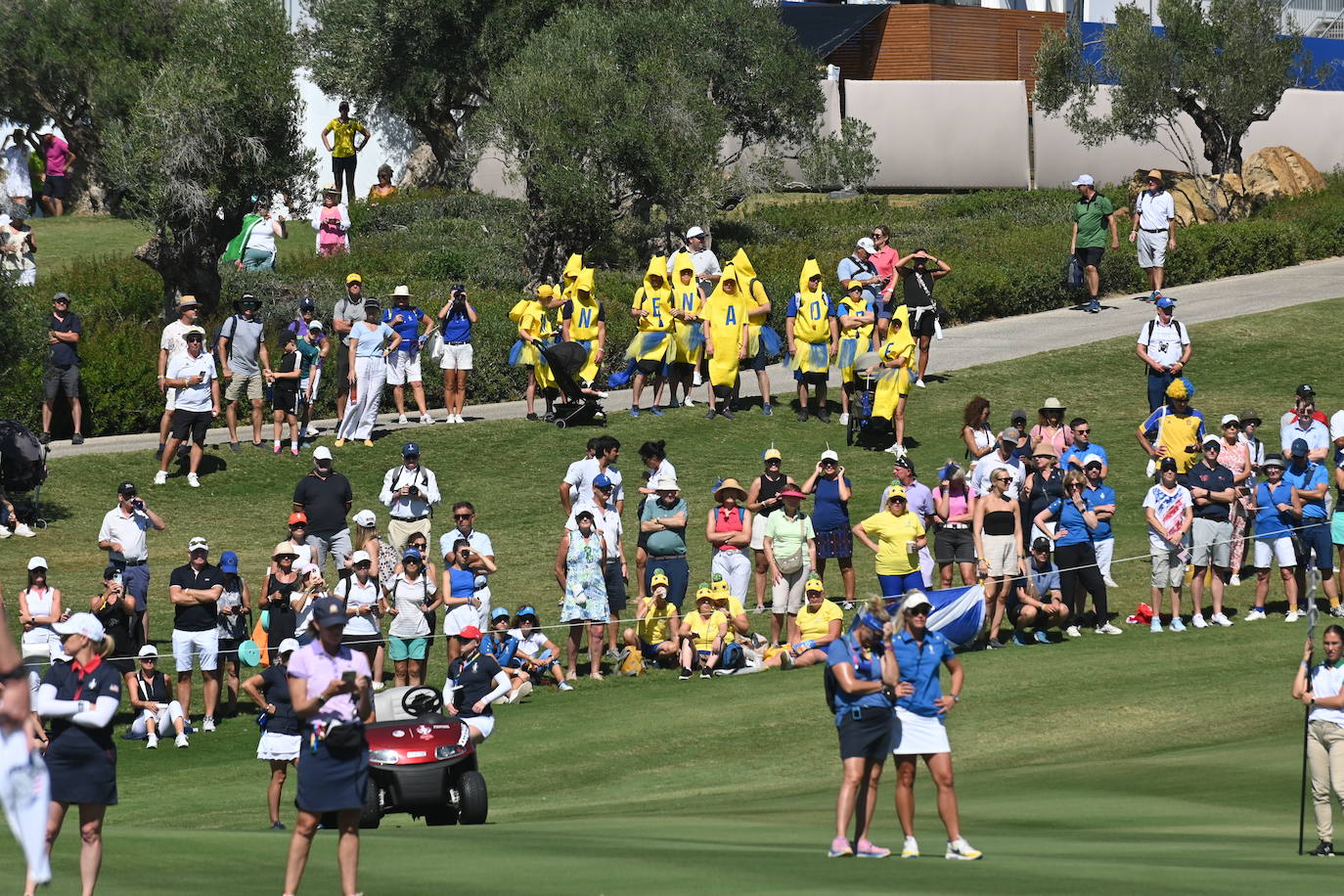 Las mejores imágenes del final de la Solheim Cup en Málaga