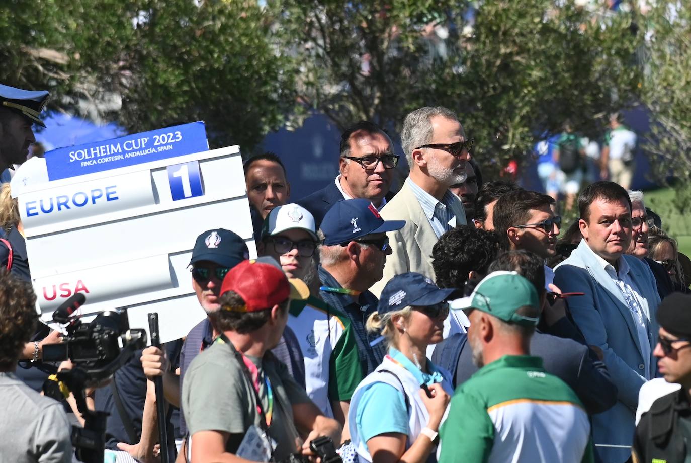 Las mejores imágenes del final de la Solheim Cup en Málaga