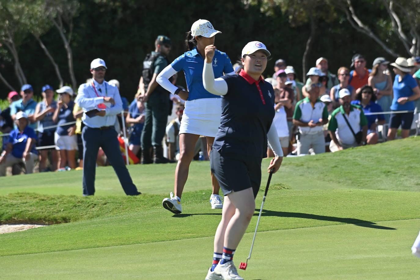 Las mejores imágenes del final de la Solheim Cup en Málaga