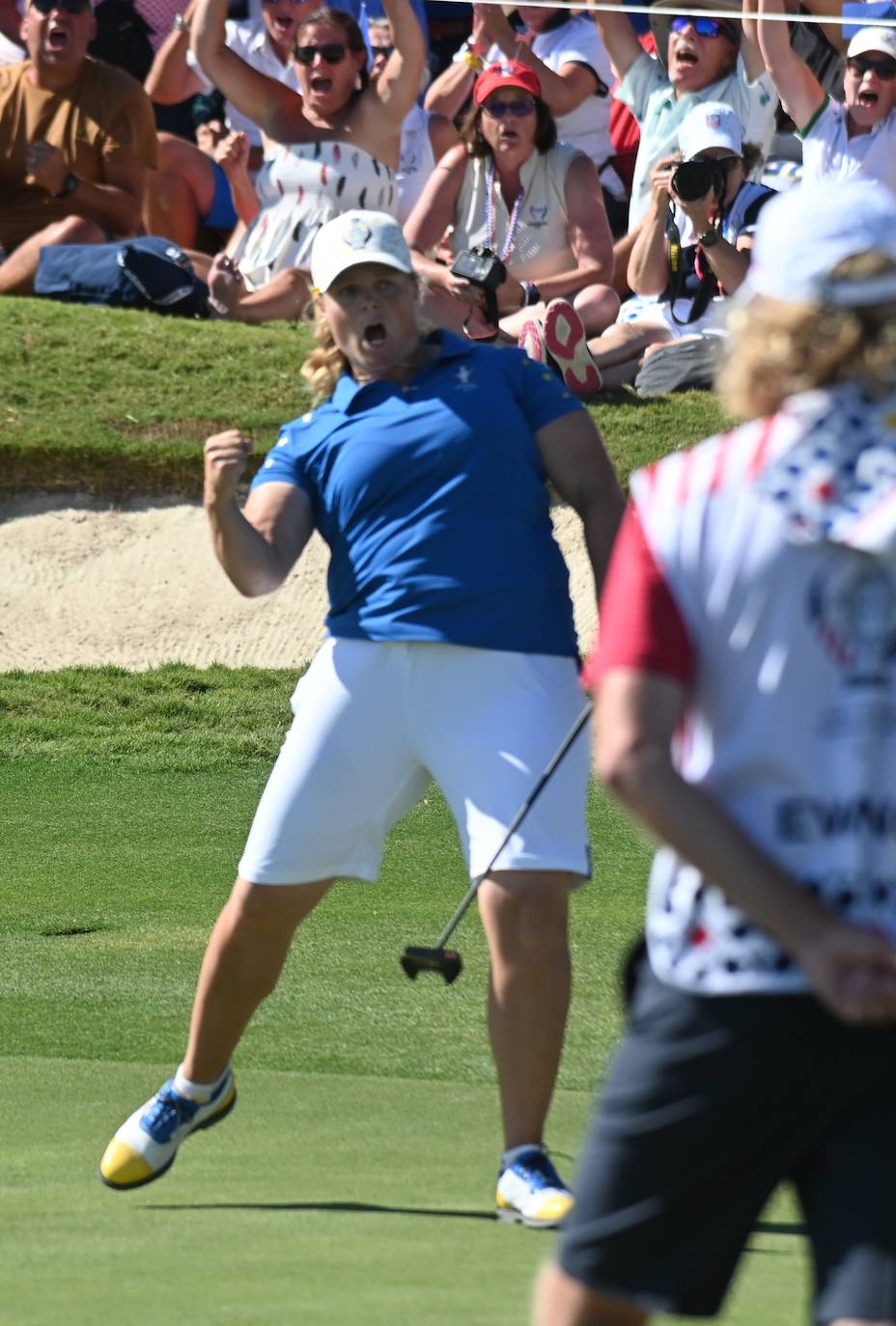 Las mejores imágenes del final de la Solheim Cup en Málaga