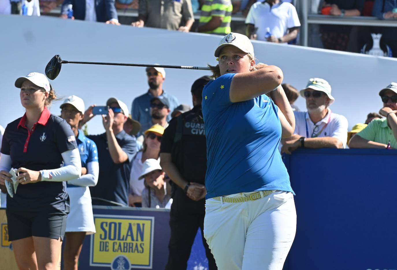 Las mejores imágenes del final de la Solheim Cup en Málaga