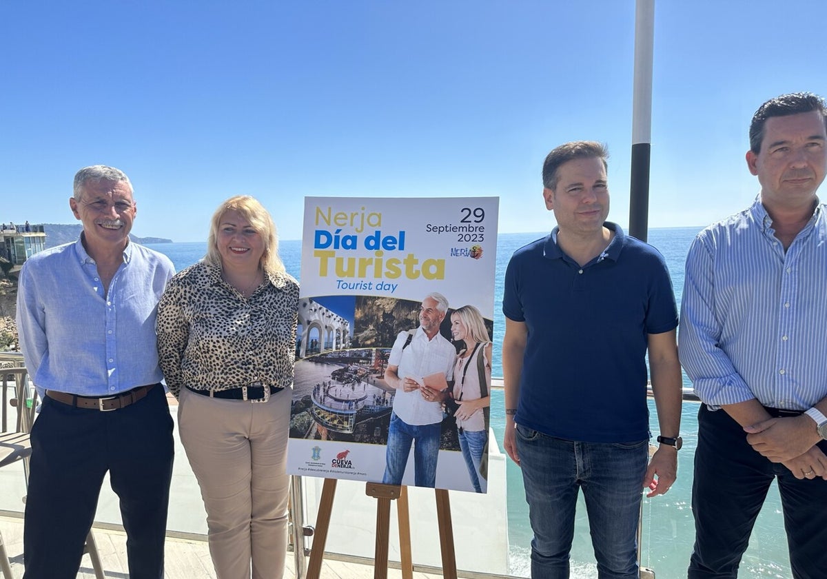 Acto de presentación de las actividades por el Día Mundial del Turismo en Nerja.