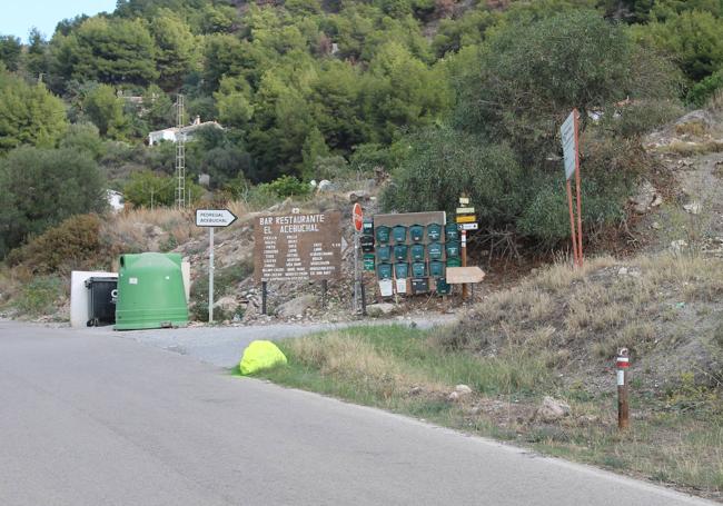 Desvío por el Camino del Pedregal.