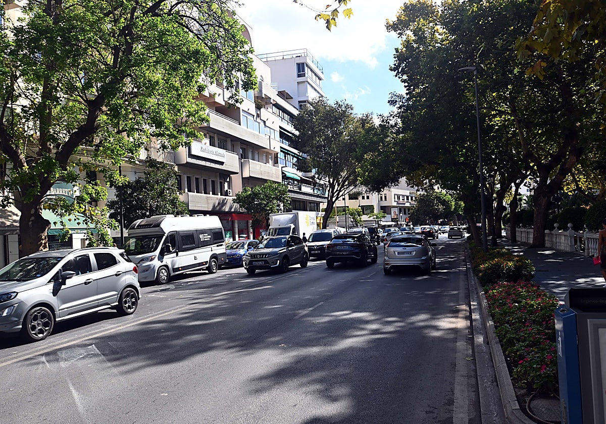 Avenida Ricardo Soriano en Marbella.