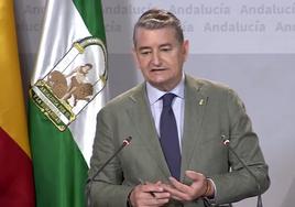 El consejero de la Presidencia, Interior, Diálogo Social y Simplificación Administrativa, Antonio Sanz