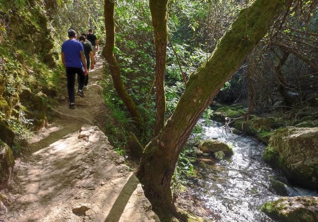 La ruta del río Majaceite permite hacer un trepidante recorrido fluvial.