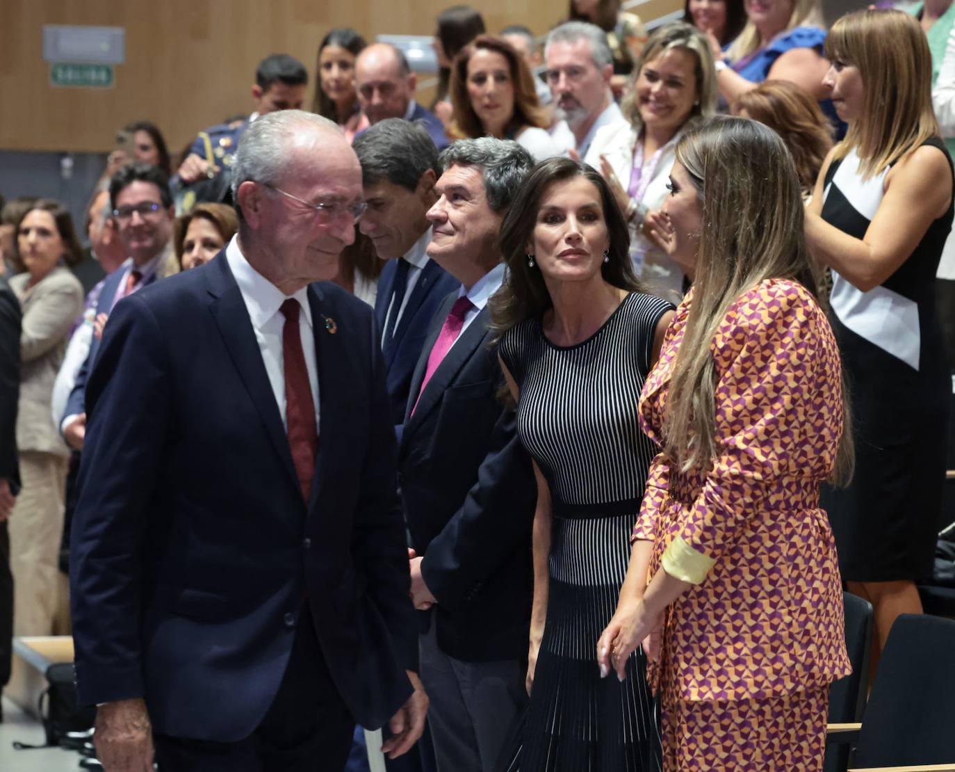 La reina Letizia inaugura en Málaga el II Congreso Internacional de Trata de Seres Humanos