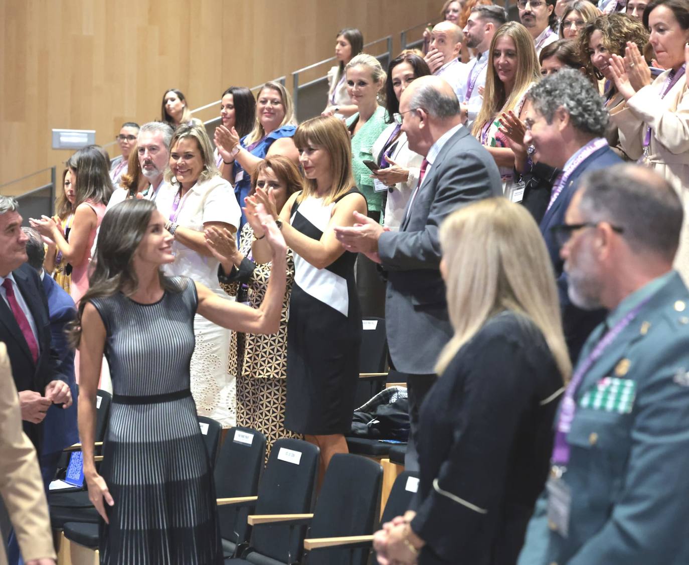 La reina Letizia inaugura en Málaga el II Congreso Internacional de Trata de Seres Humanos