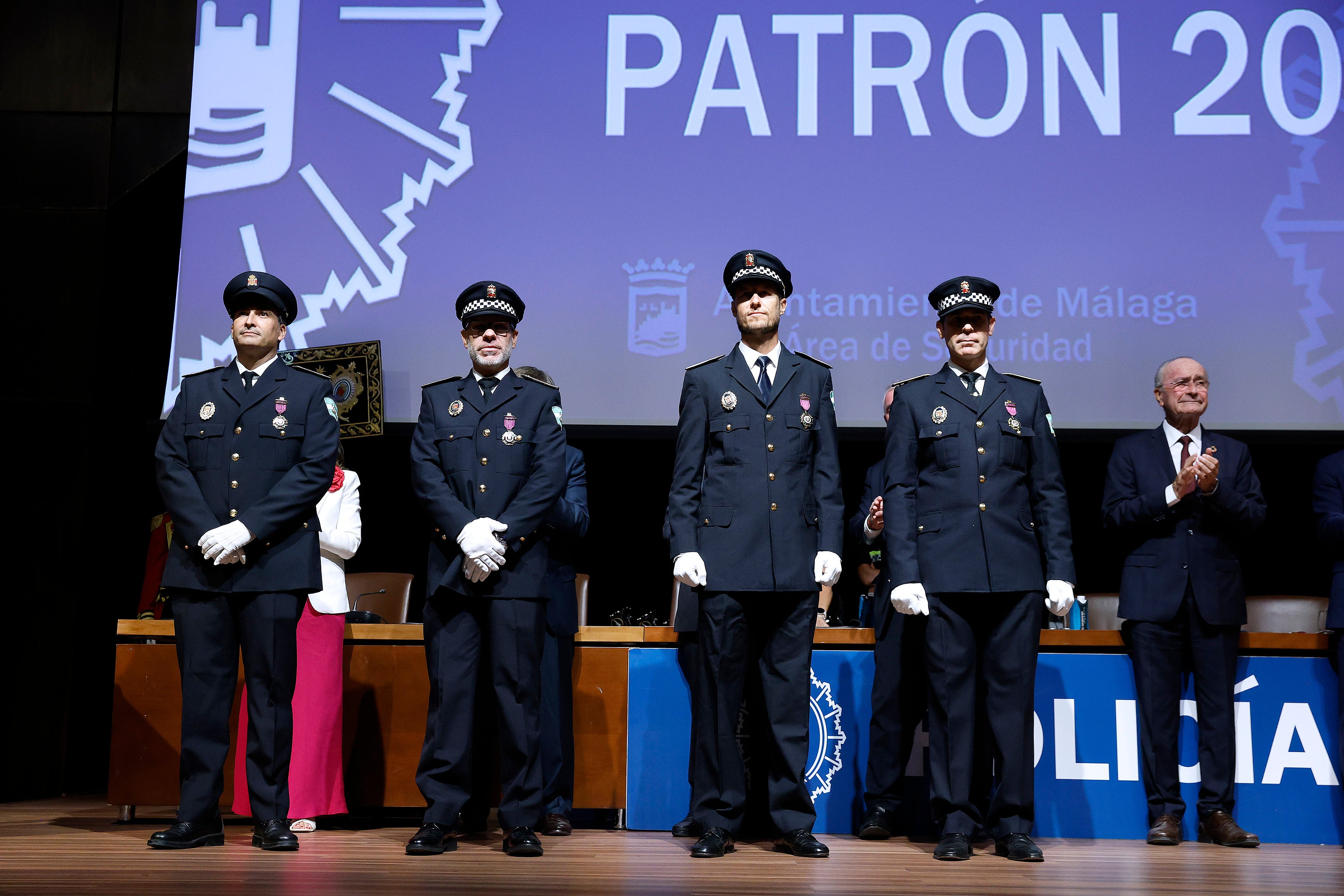 Reconocimiento a la Policía Local de Málaga