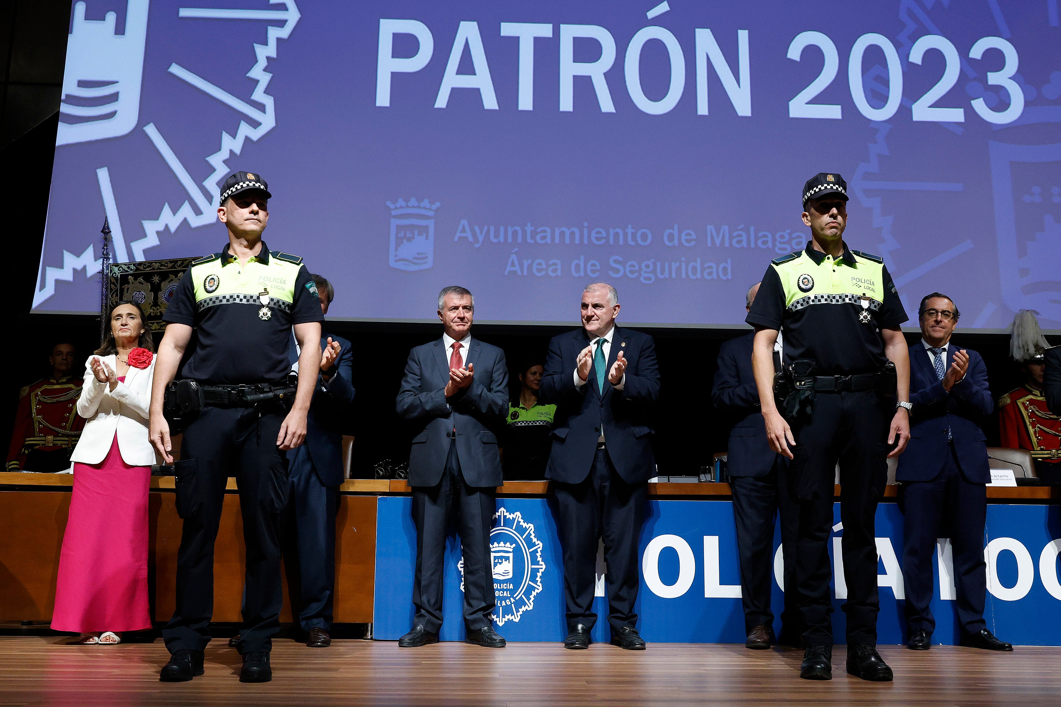 Reconocimiento a la Policía Local de Málaga