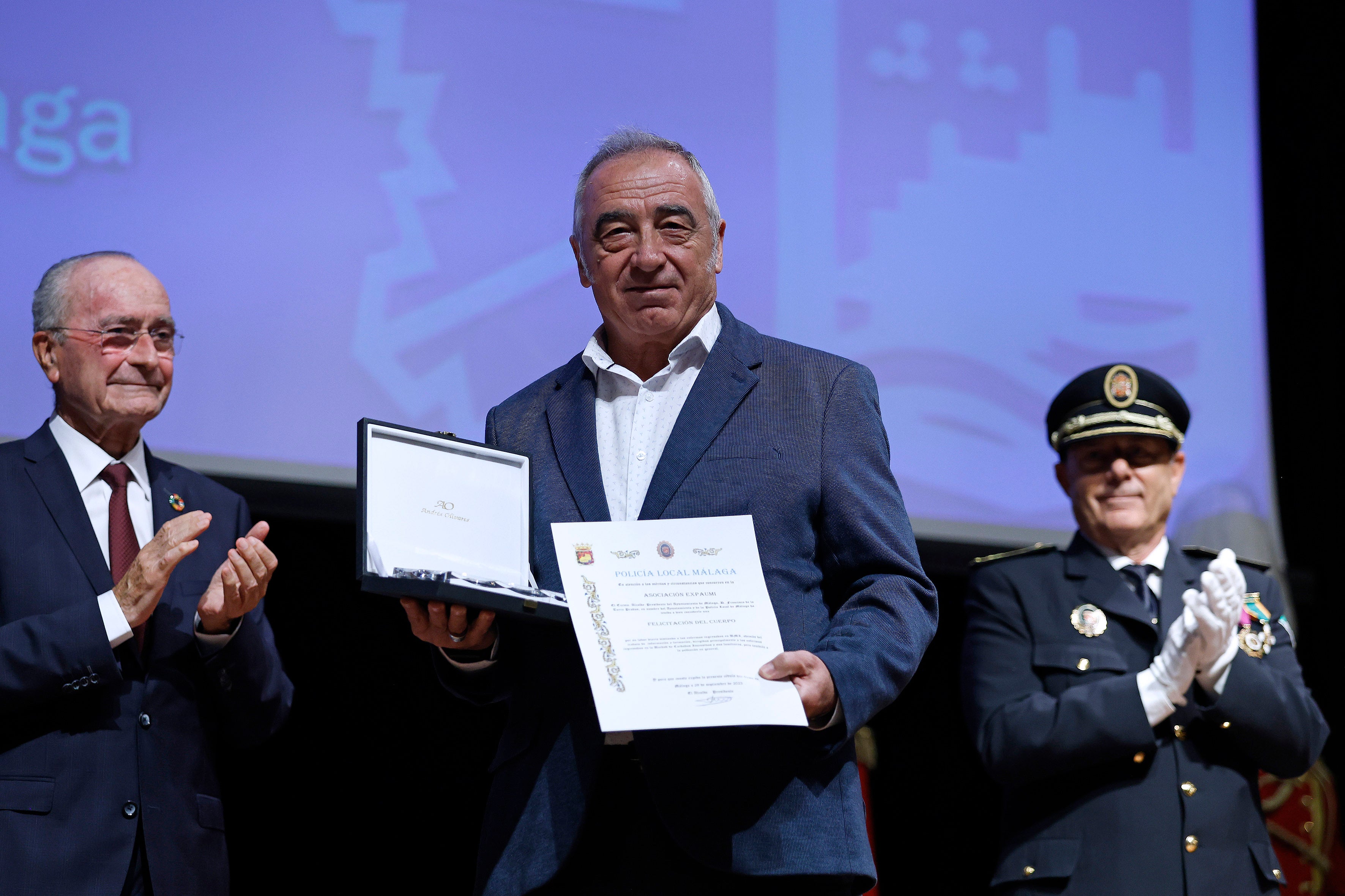 Reconocimiento a la Policía Local de Málaga