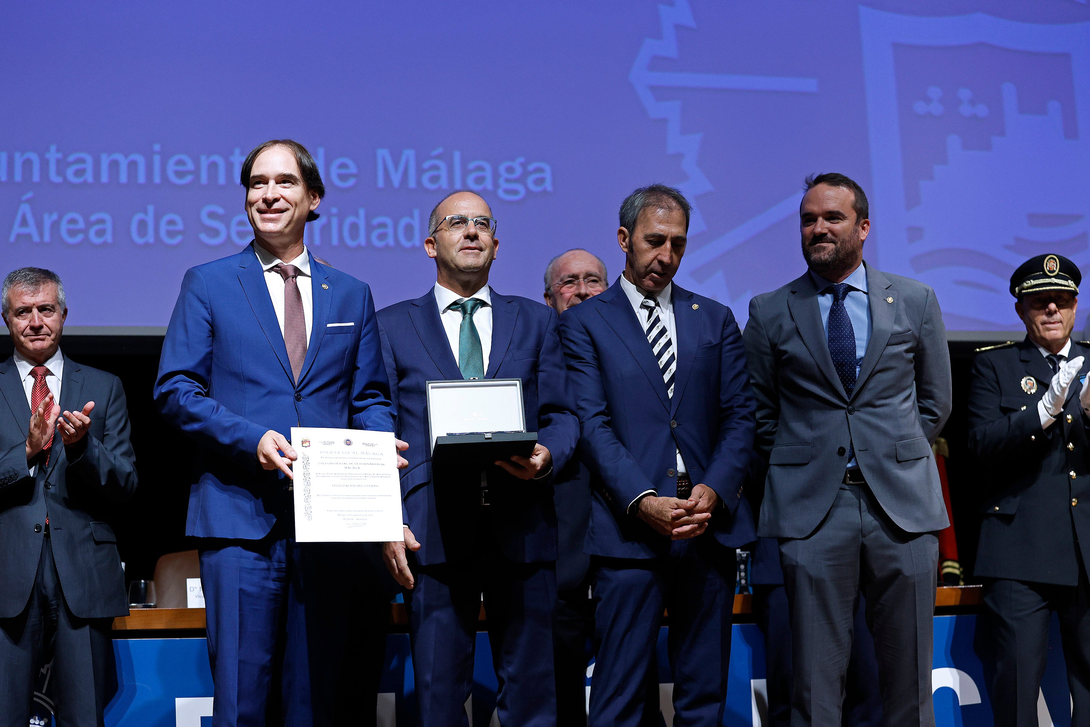 Reconocimiento a la Policía Local de Málaga