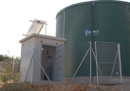 El nuevo depósito de Villanueva de la Concepción.