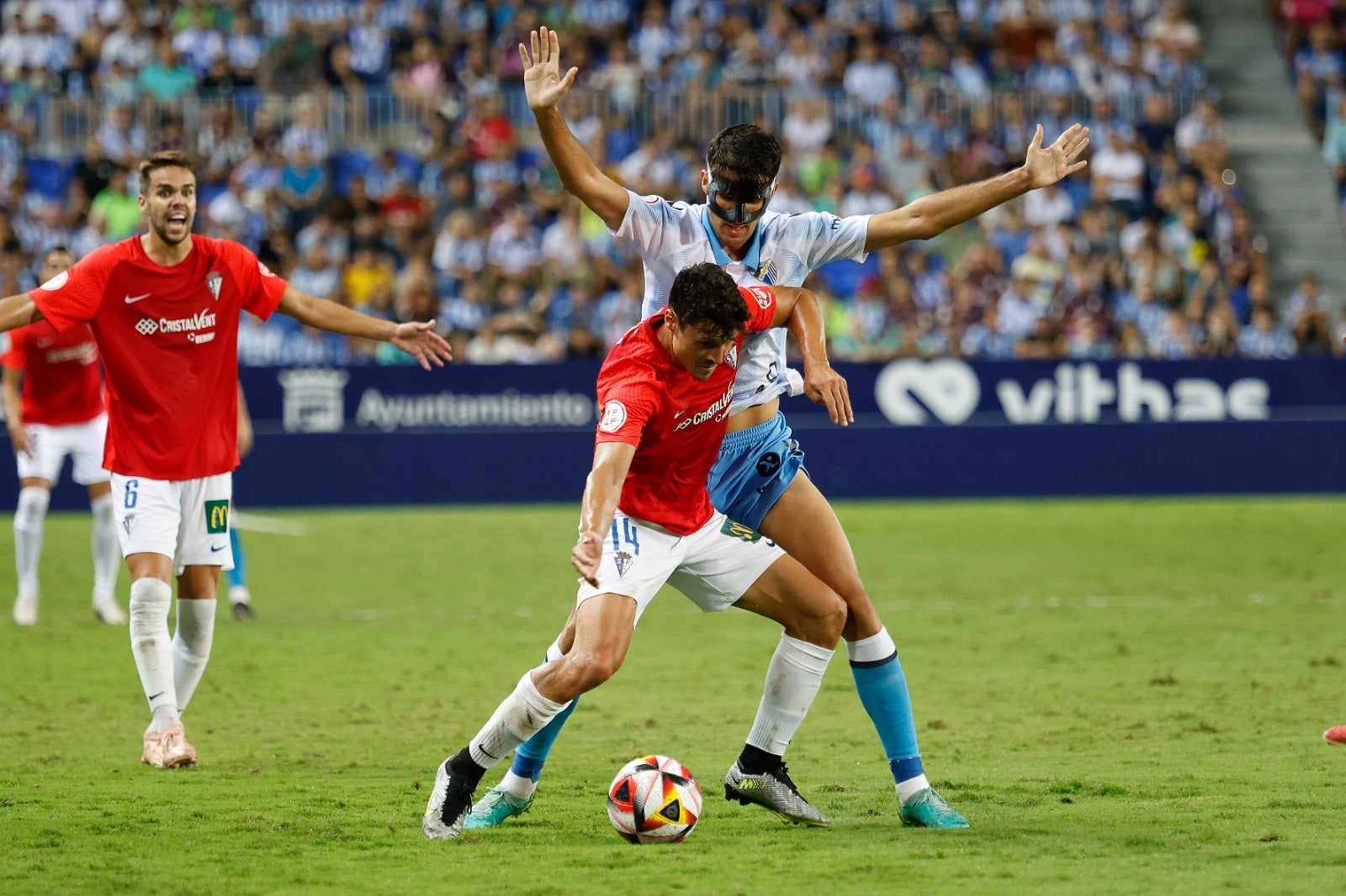 Las mejores imágenes del Málaga C. F. - San Fernando