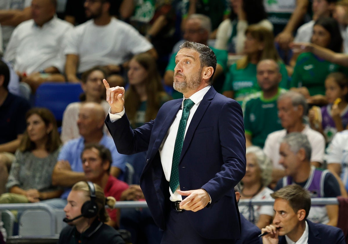 Ibon Navarro: «Cuando juegas contra un equipo superior físicamente, te hacen sufrir dentro y fuera«