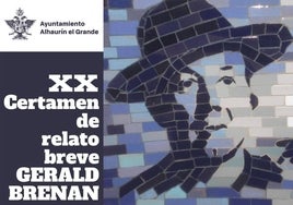 Cartel anunciador del XX Certamen de Relato Breve Gerald Brenan.