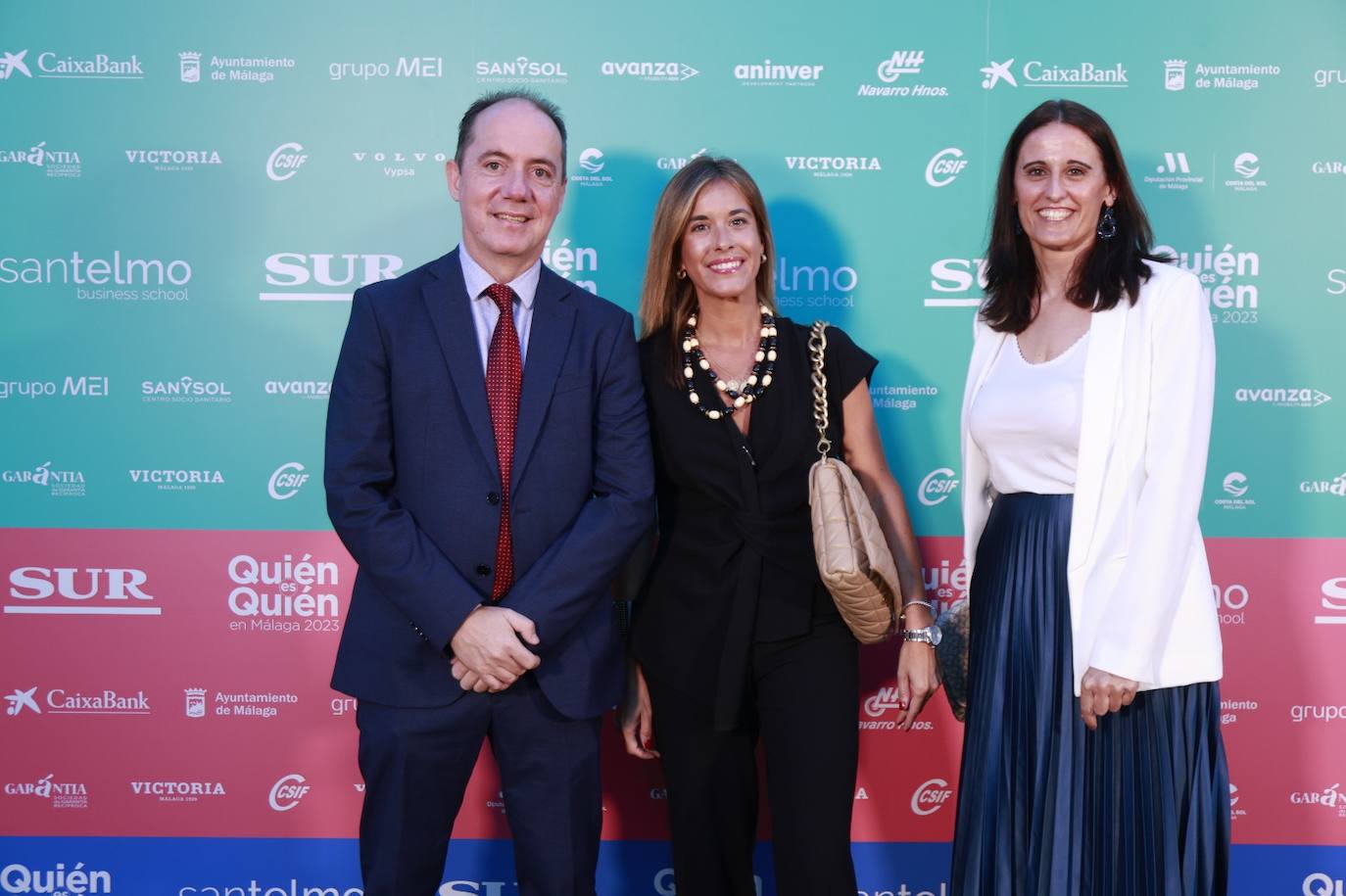 Federico Moret, Genoveva Ferragut y Yolanda Quesada.