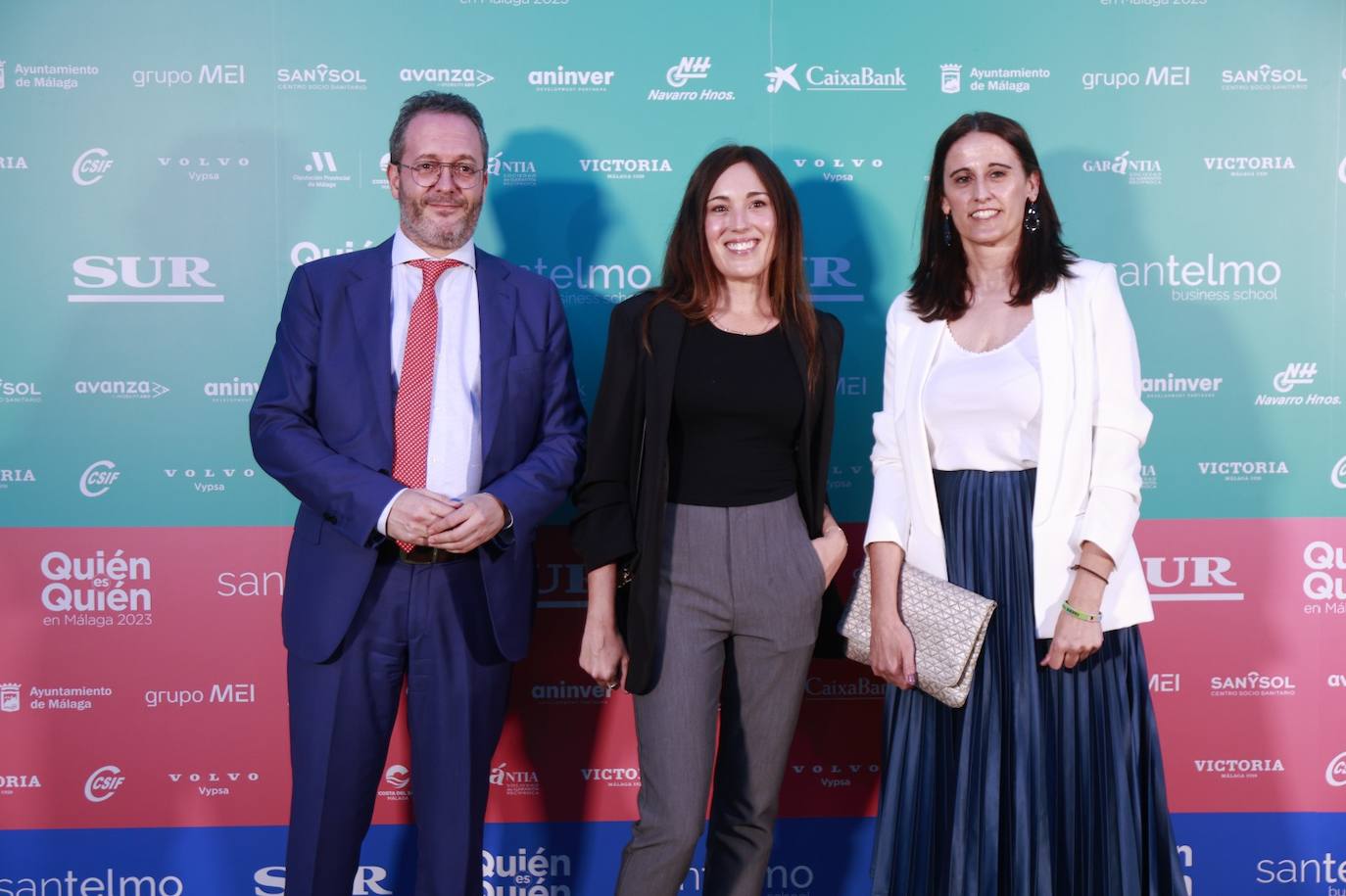 Jesús Espino, Paula González y Yolanda Quesada.