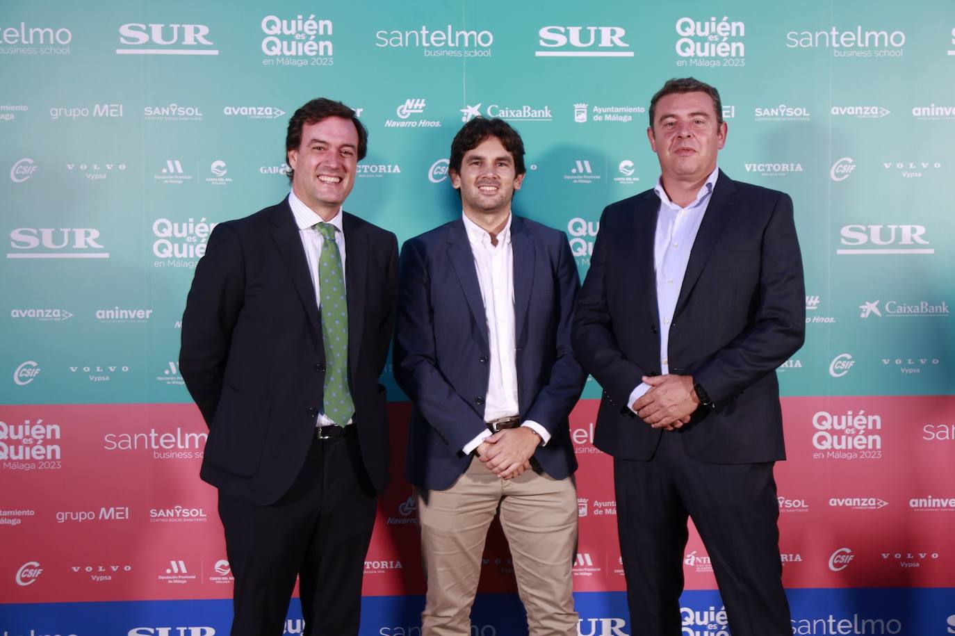 Alberto Castro, Juan Carlos Hervás y José María Camacho.