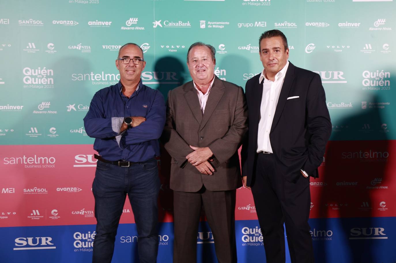 Pedro Quero, Pedro Verdasco y Salvador Salas.
