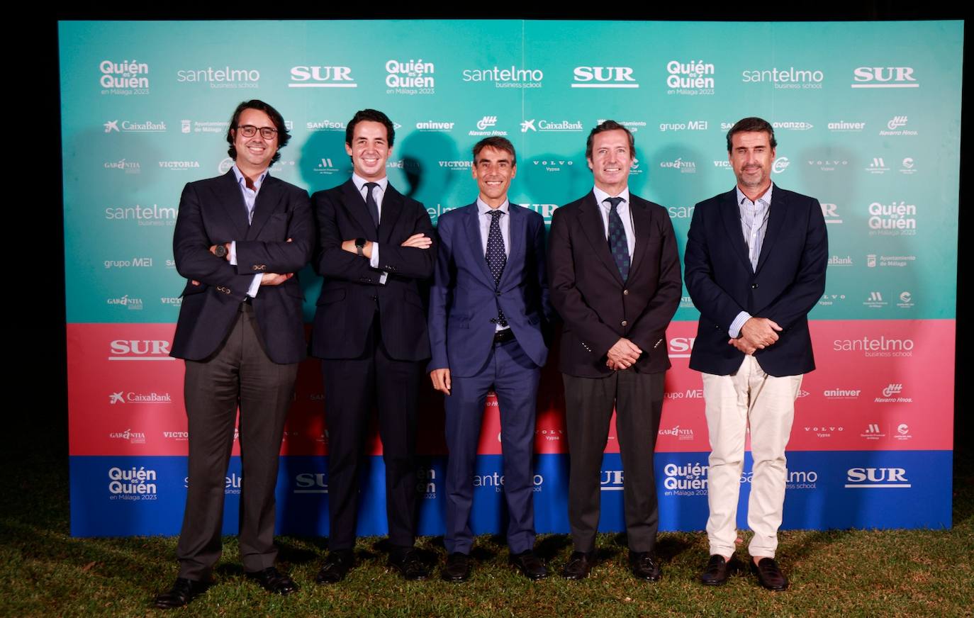 Eugenio Martínez-Echevarría, Juan Tomás Martínez-Echevarría, Rafael Martínez-Echevarría, Gabriel Cuevas y Alberto Mora.