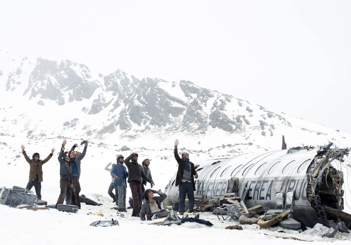 Rodaje de&#039;La sociedad de la nieve&#039;, la nueva película de Bayona con presencia malagueña