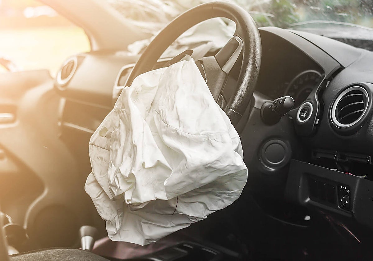 Airbag accionado.