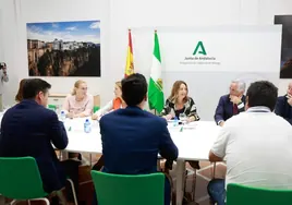 Reunión con los alcaldes de los municipios adheridos al Consorcio de Transportes.