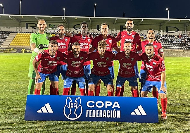 El once del Torre del Mar, en el duelo en San Roque de Lepe.