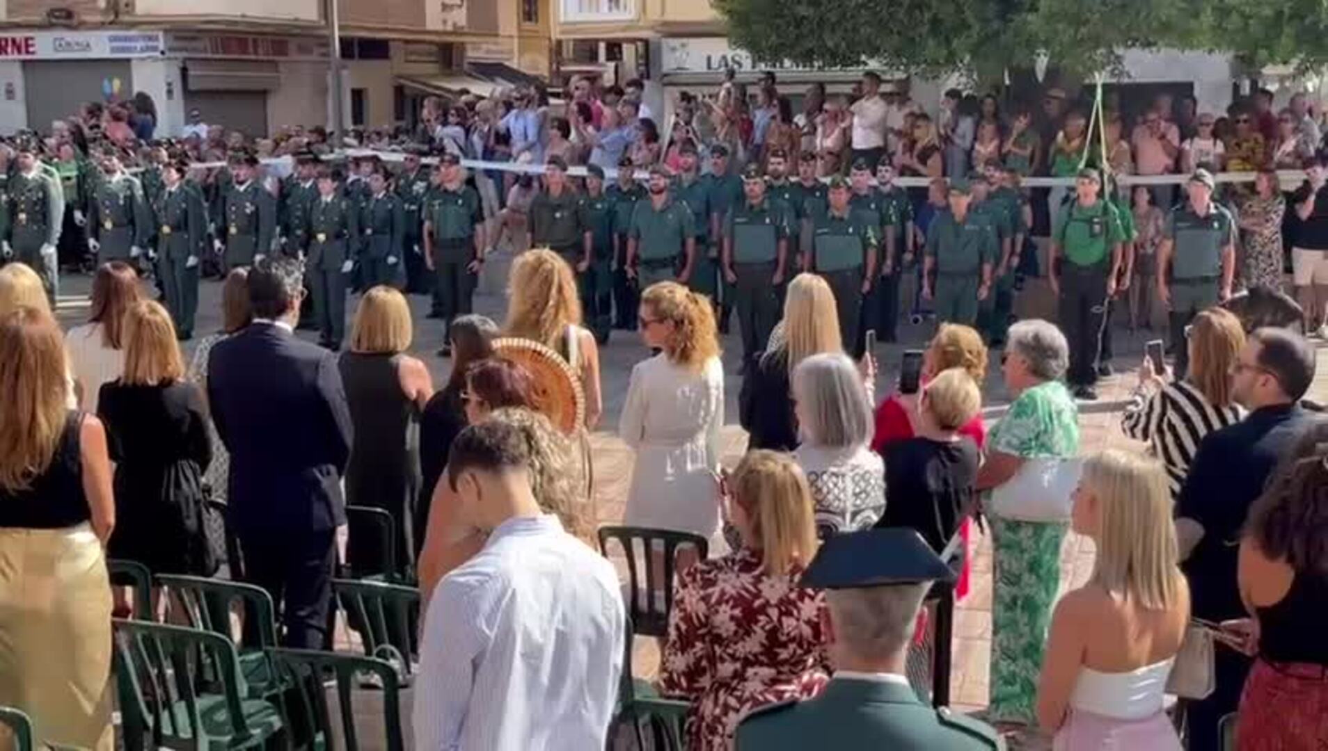 La Benemérita celebra con honores a su patrona en Rincón de la Victoria