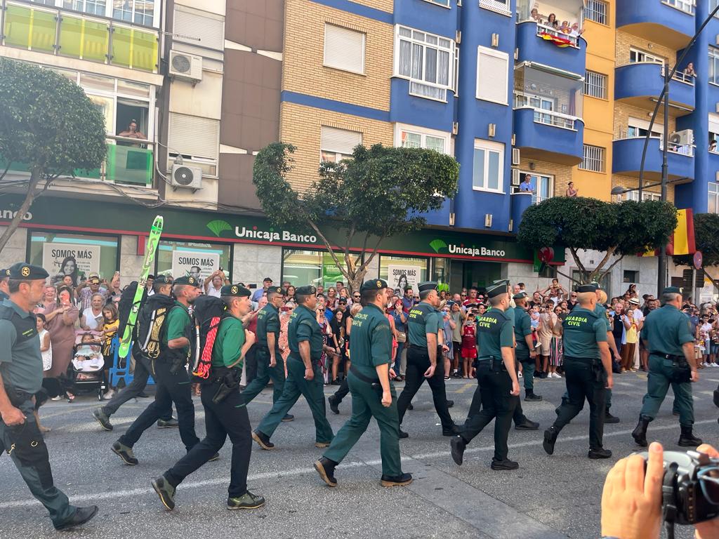 La Benemérita celebra a su patrona en Rincón de la Victoria