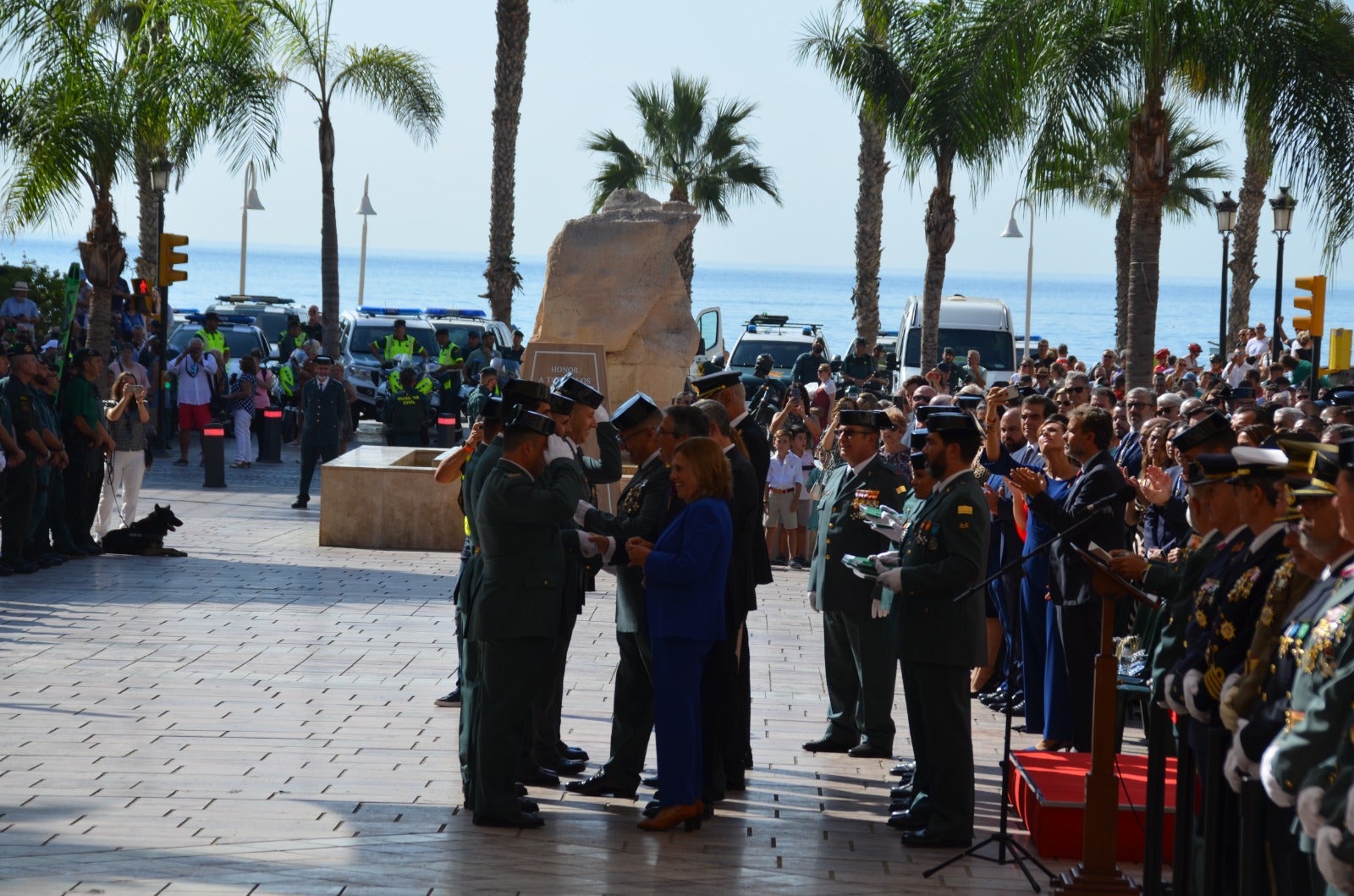 La Benemérita celebra a su patrona en Rincón de la Victoria