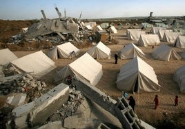 Campo de refugiados de Jabaliya, en la Franja de Gaza, en una imagen de archivo.